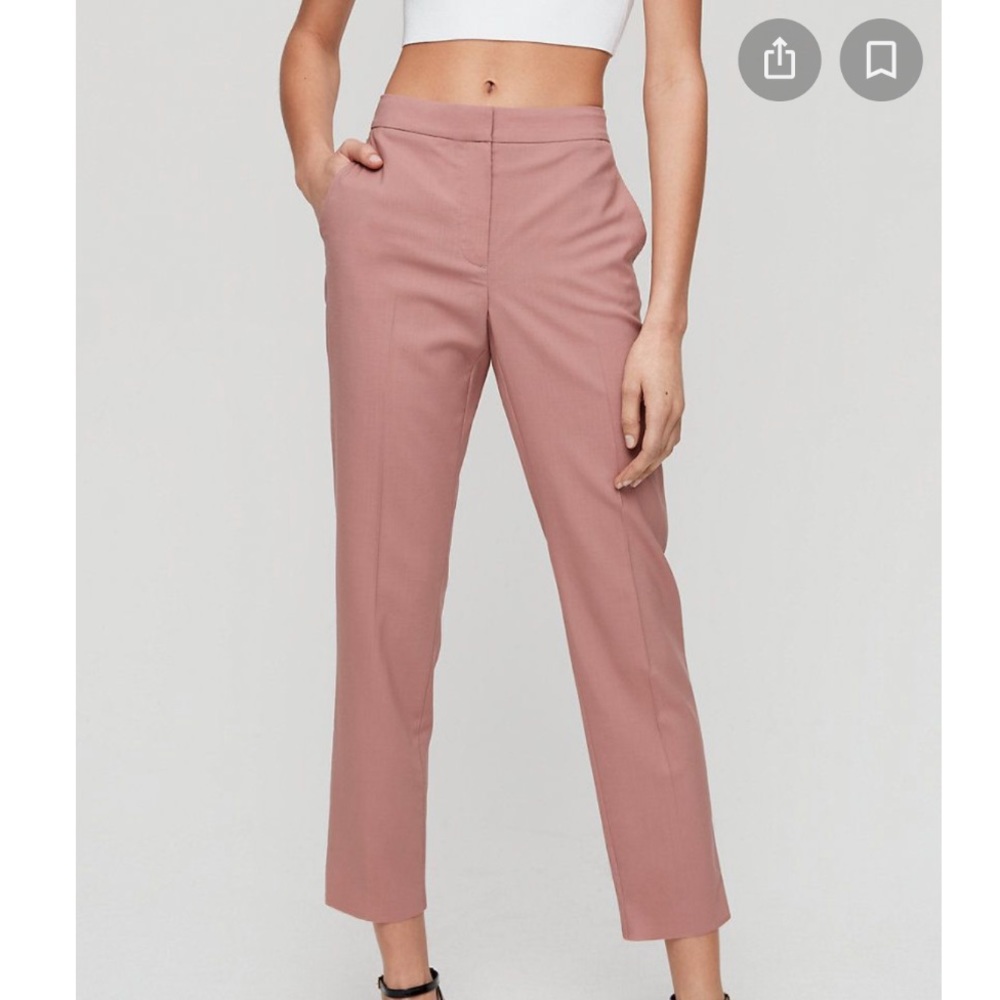 Aritzia Babaton Gabe cropped pants